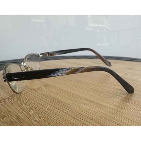 VANNI Mod V8340 C366 Women's Eyeglasses 52-19-135 Matte Brown/Horn Made in Italy - Picture 4 of 9